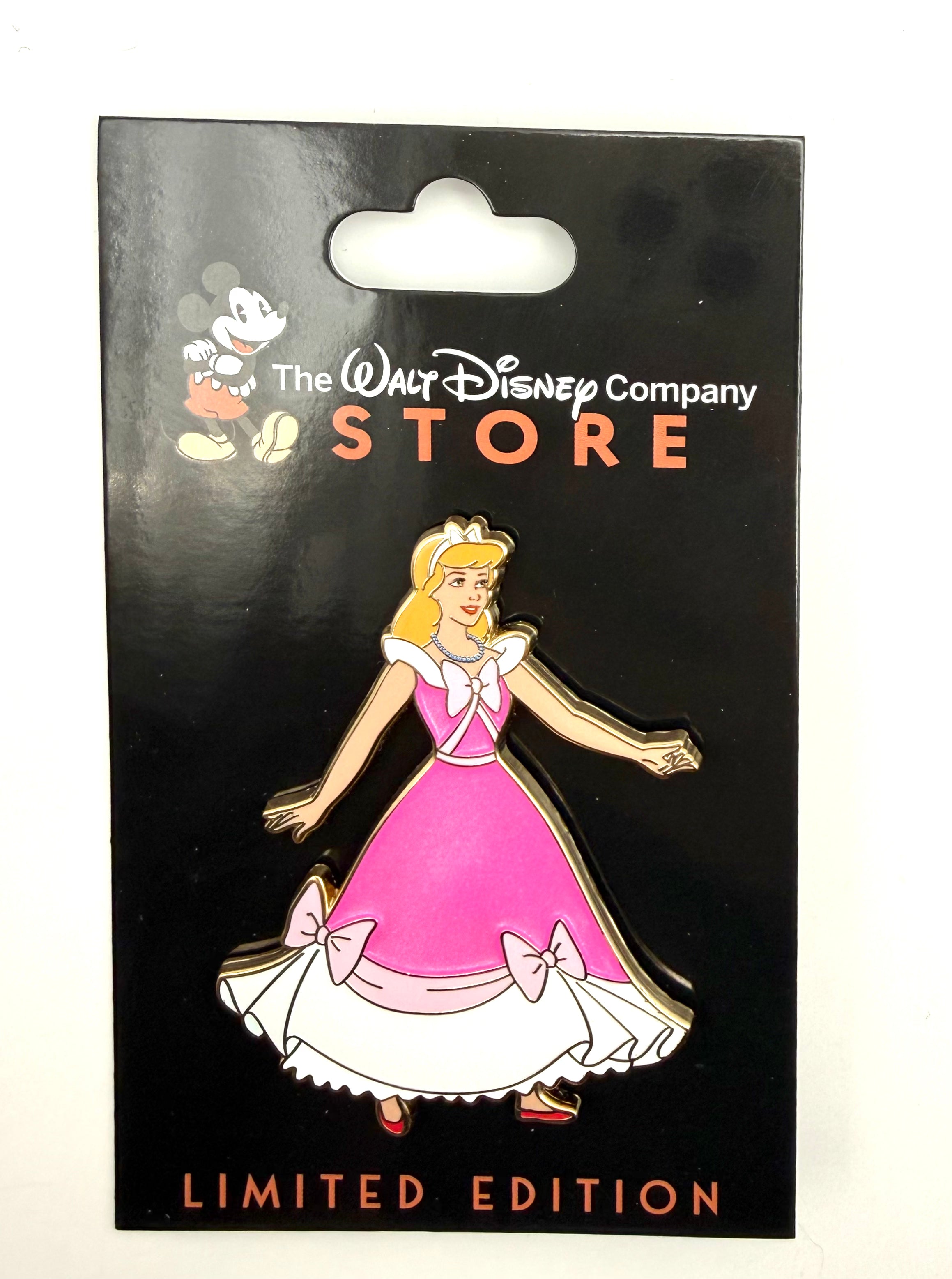 DEC TWDC Outfits of a Fairytale Cinderella Pink Dress LE 250 Pin