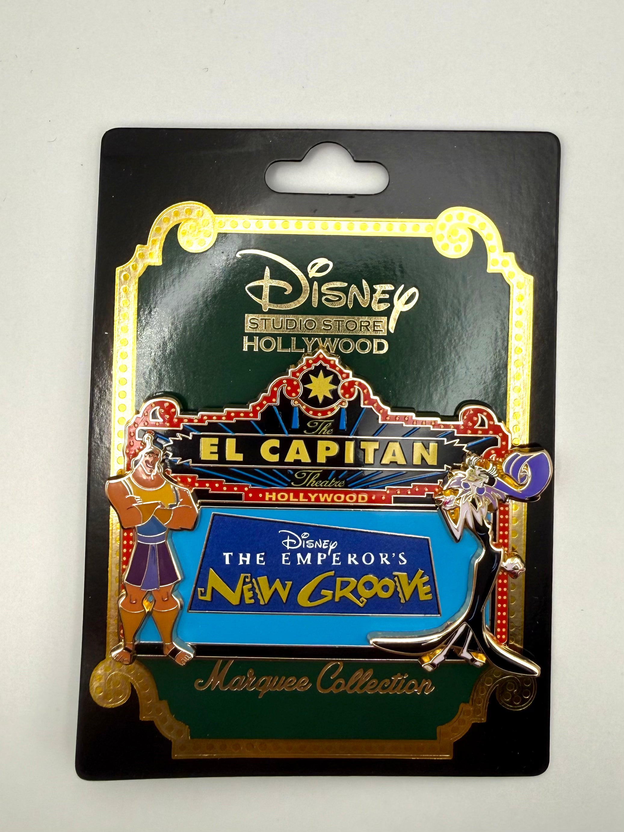 DSSH Marquee Pin LE 300 Emperor's New Groove Yzma Kronk ENG