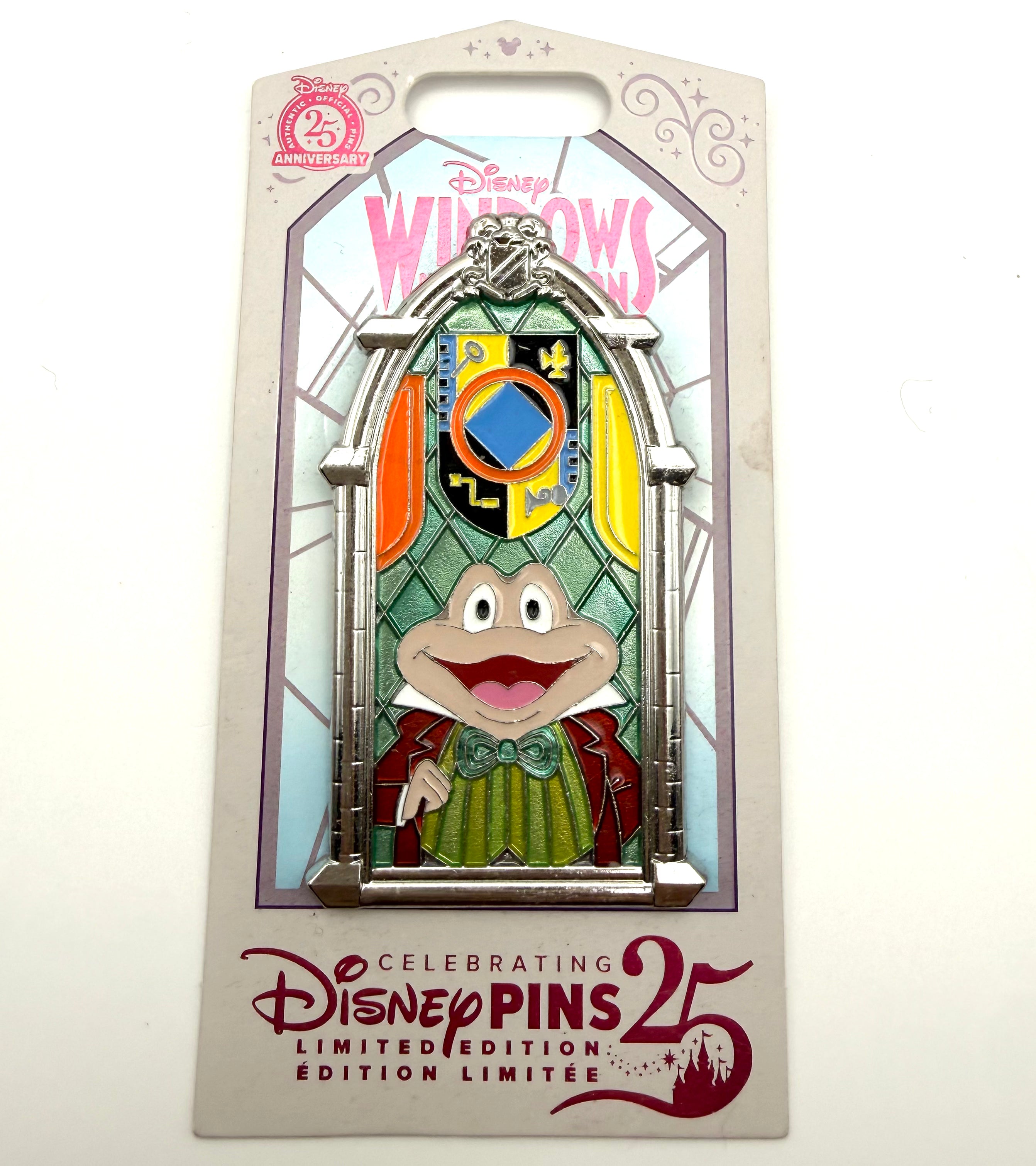Disneyland Disney Windows of Attraction Mr. Toad's Wild Ride LE2500 Pin