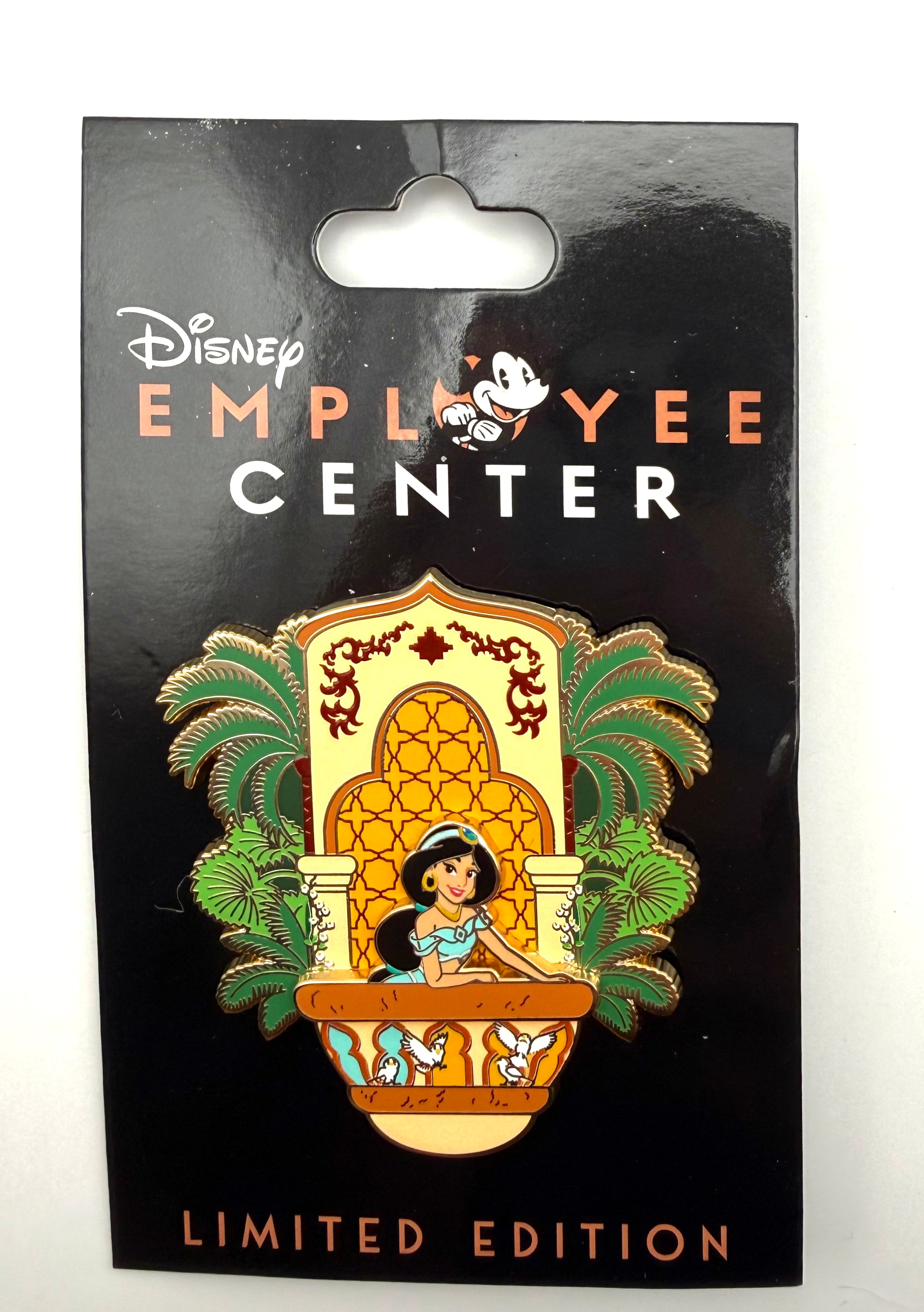 Disney DEC Destination D23 Windows of Wonder Princess Jasmine Aladdin LE 400 Pin