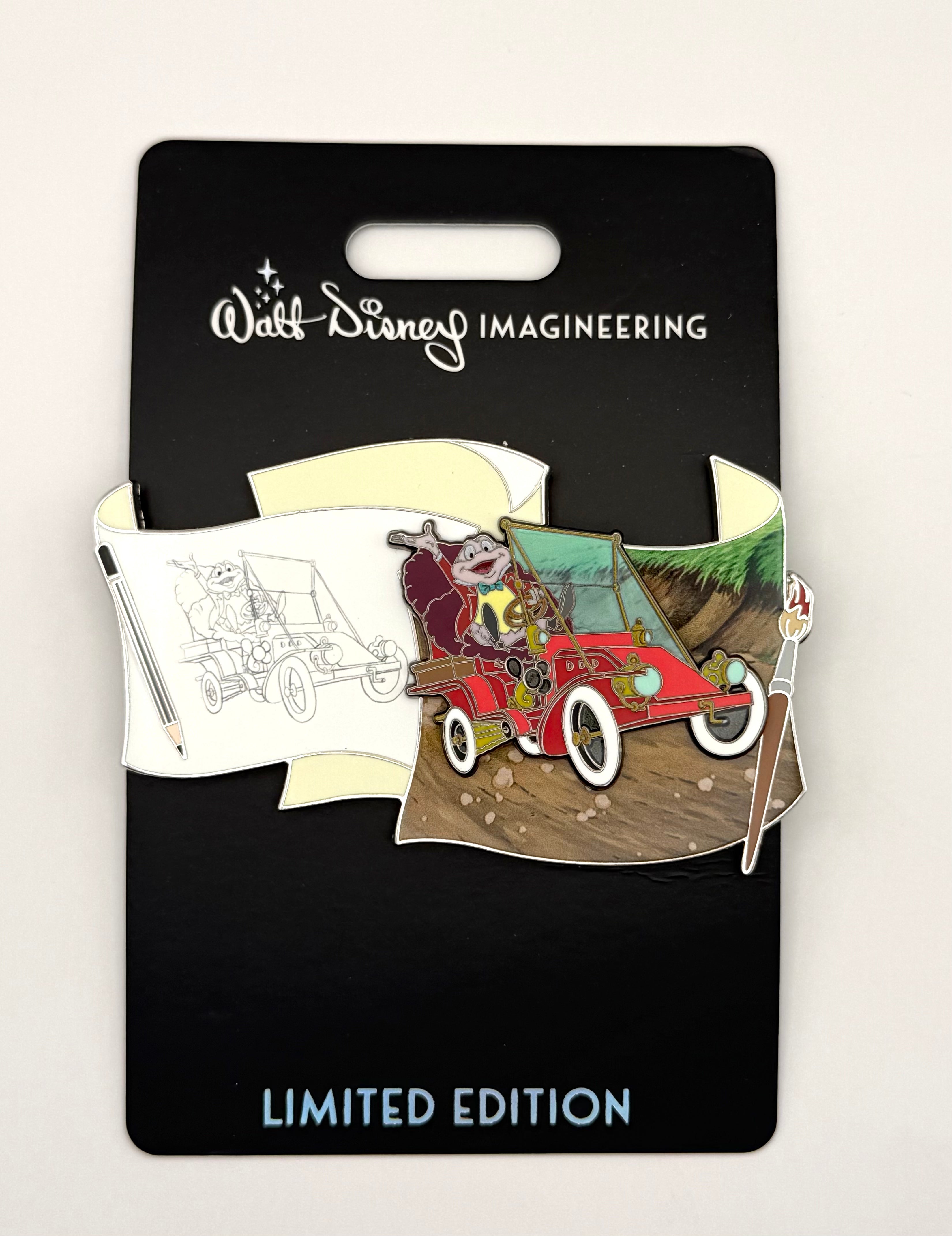 Disney WDI MOG Off The Page Mr. Toad Pin LE 300