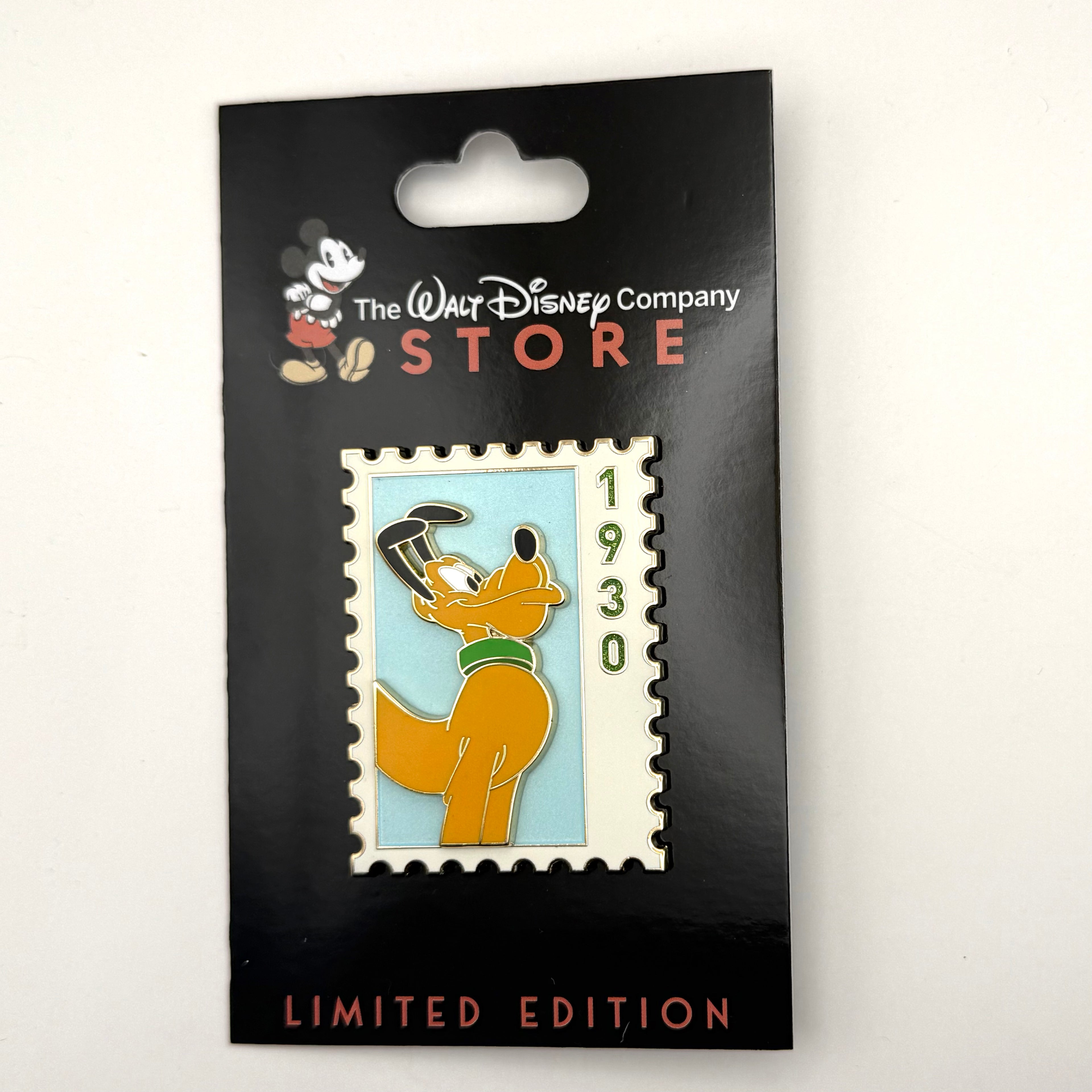 Walt Disney Employee Center TWDC DEC Commemorative Animal Stamps Pluto Pin