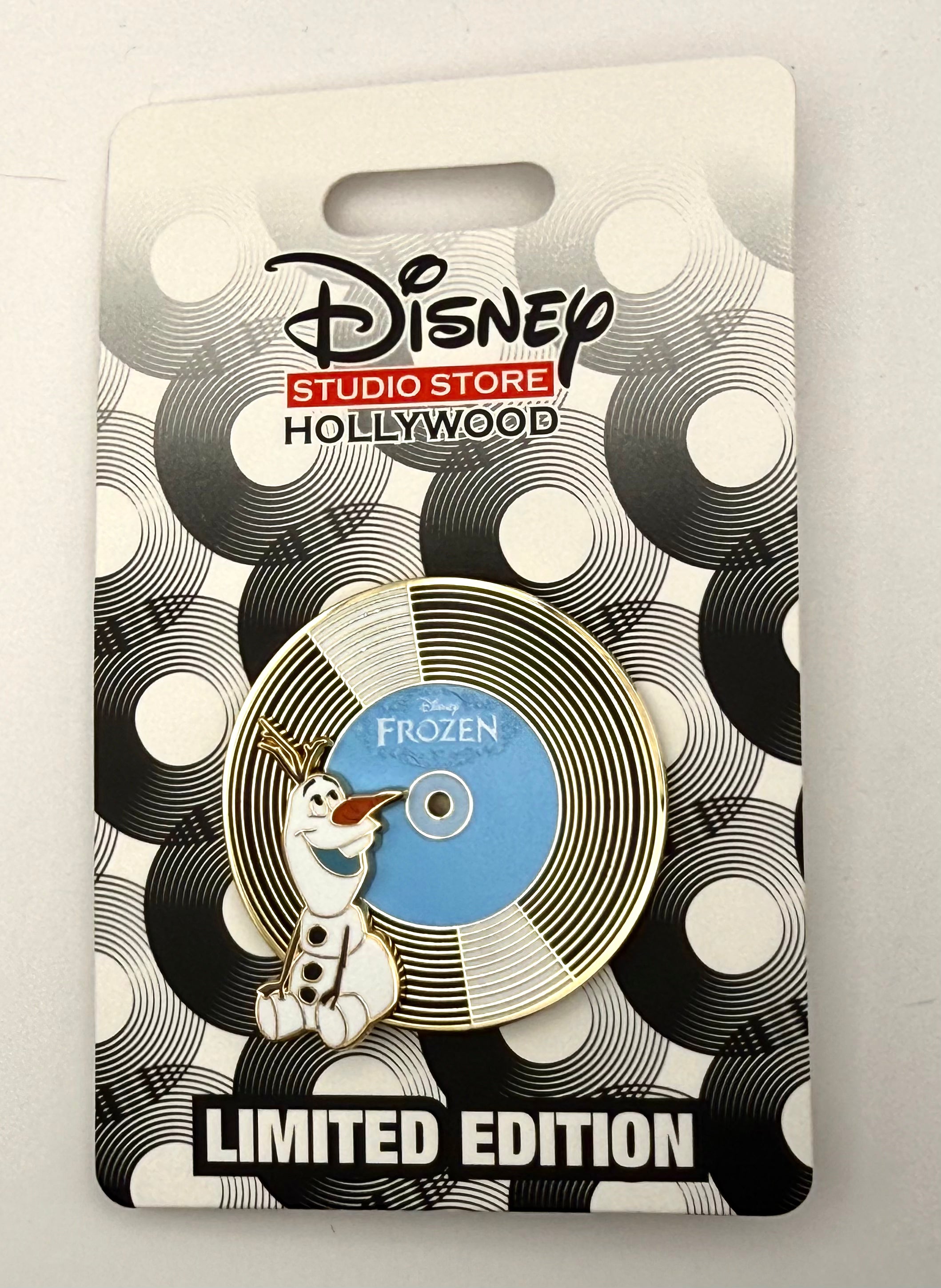 Disney D23 Expo 2026 DSSH DSF Studio Store Vinyl Record Series Frozen Olaf Pin