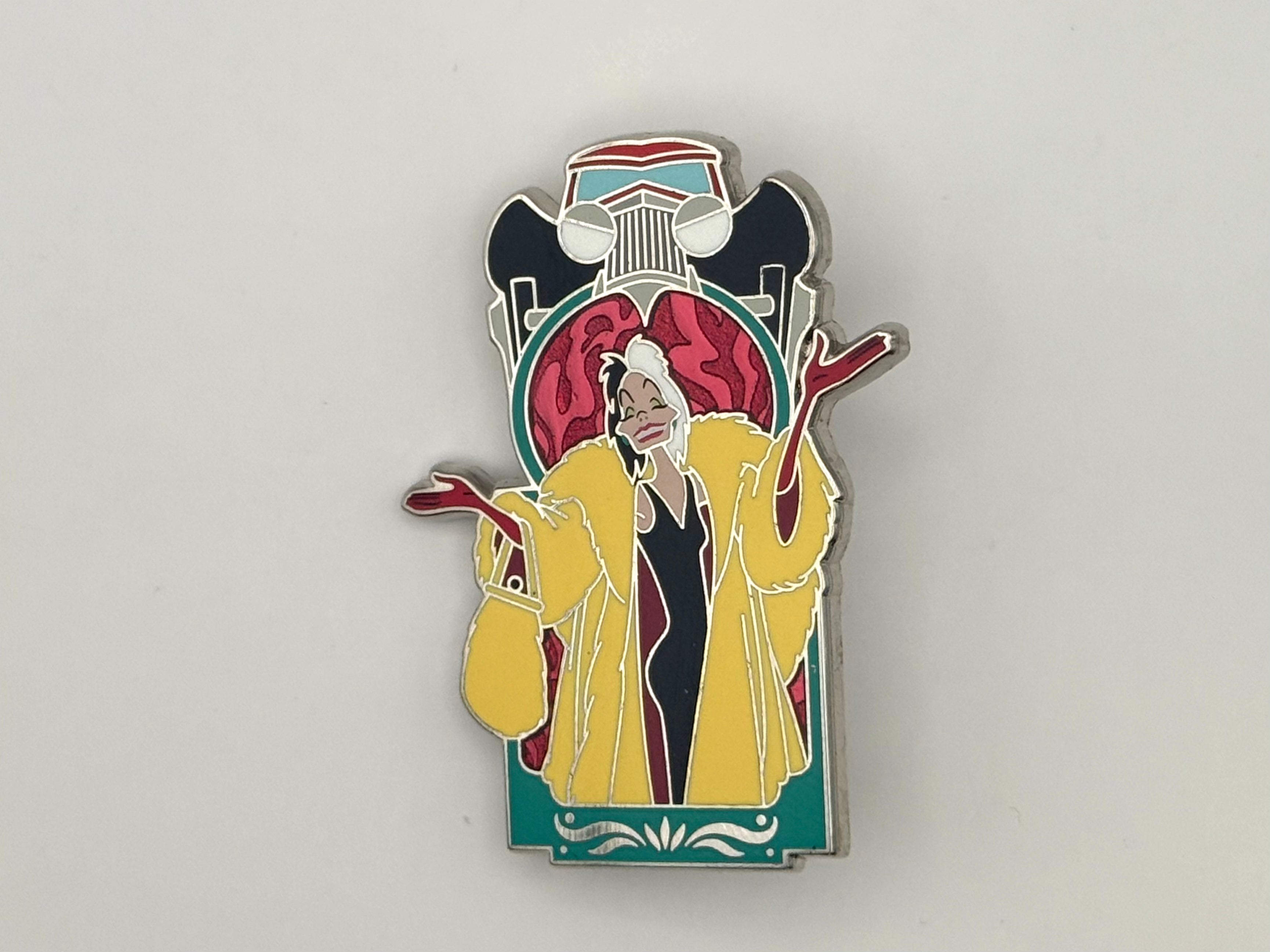2024 Disney Parks Villains Mystery Box Cruella De Vil 101 Dalmatians Pin