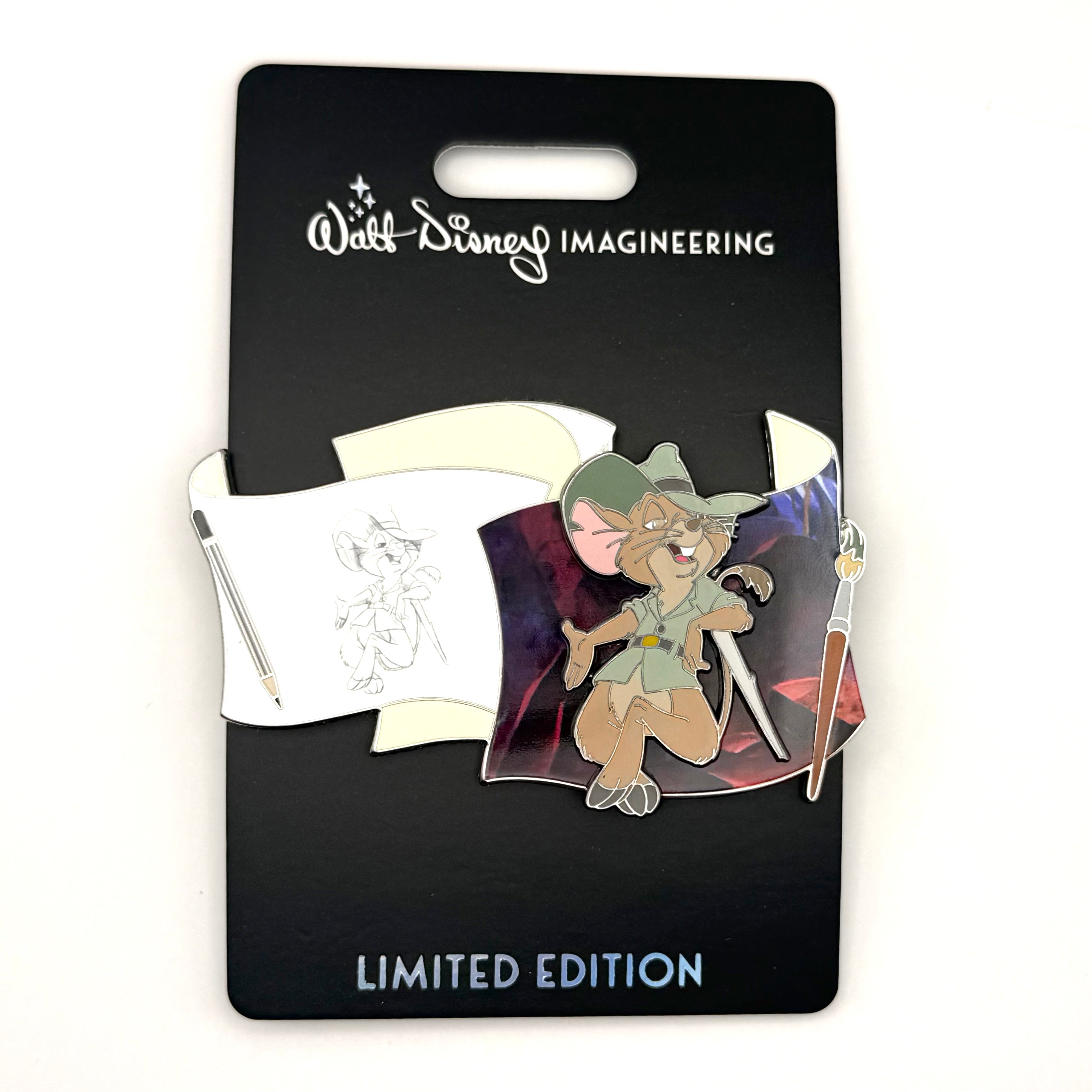 Disney WDI MOG Jake Off the Page LE 300 Pin Rescuers Down Under