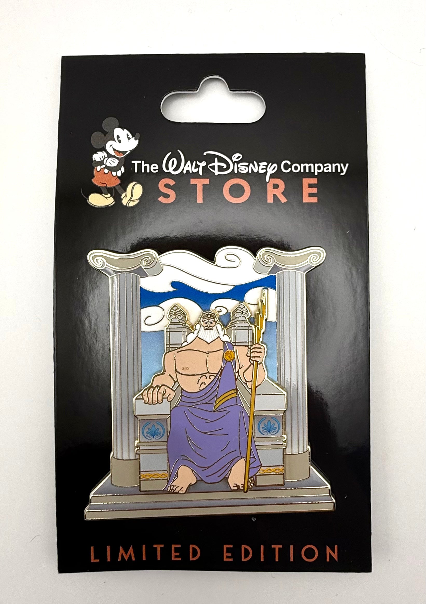 2026 Disney DEC TWDC D23 Royal Chambers Zeus Throne Hercules LE 400 Pin