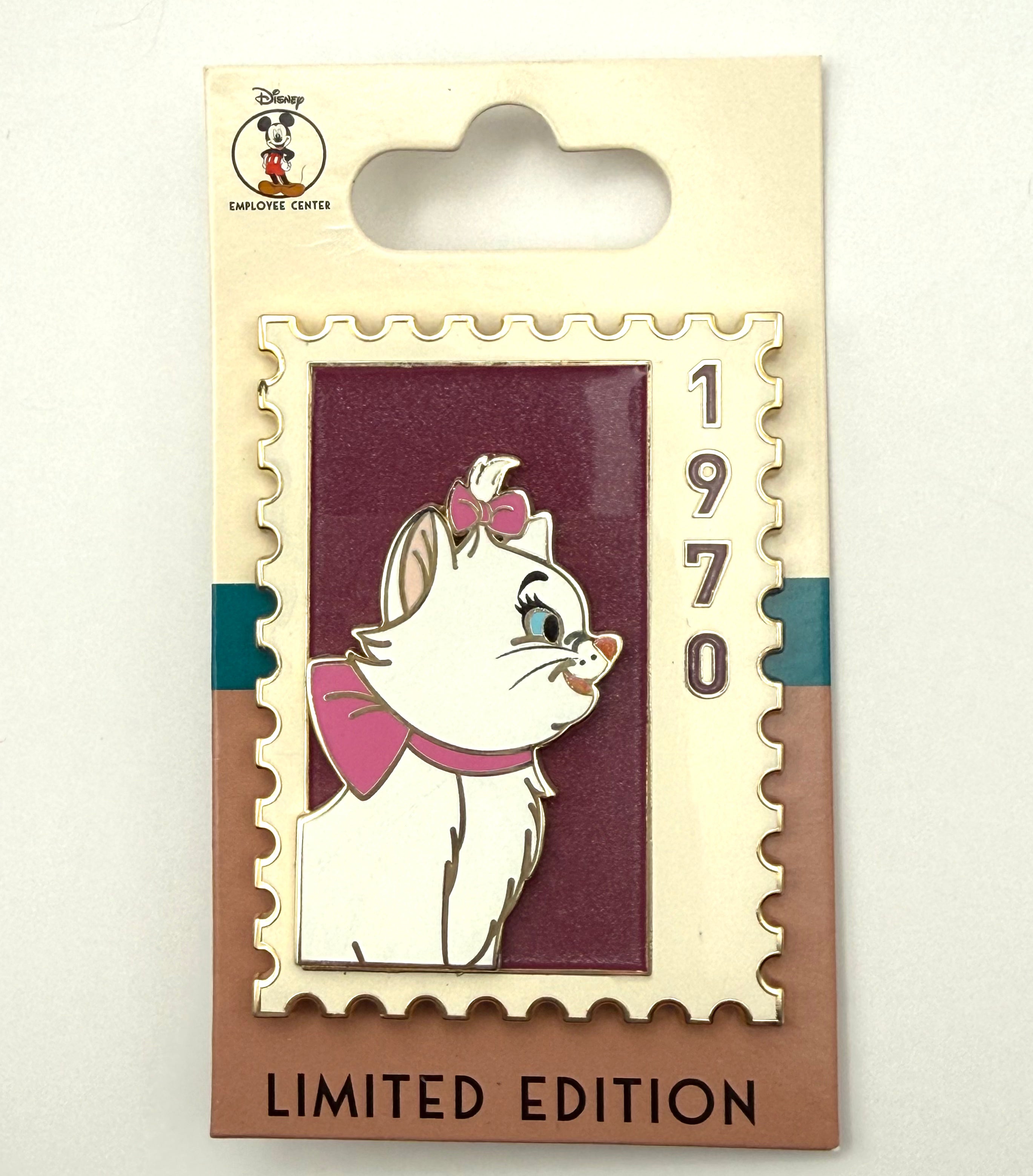 TWDC Store Disney DEC Pin Stamp 1970 Marie - LE 250 The Aristocats