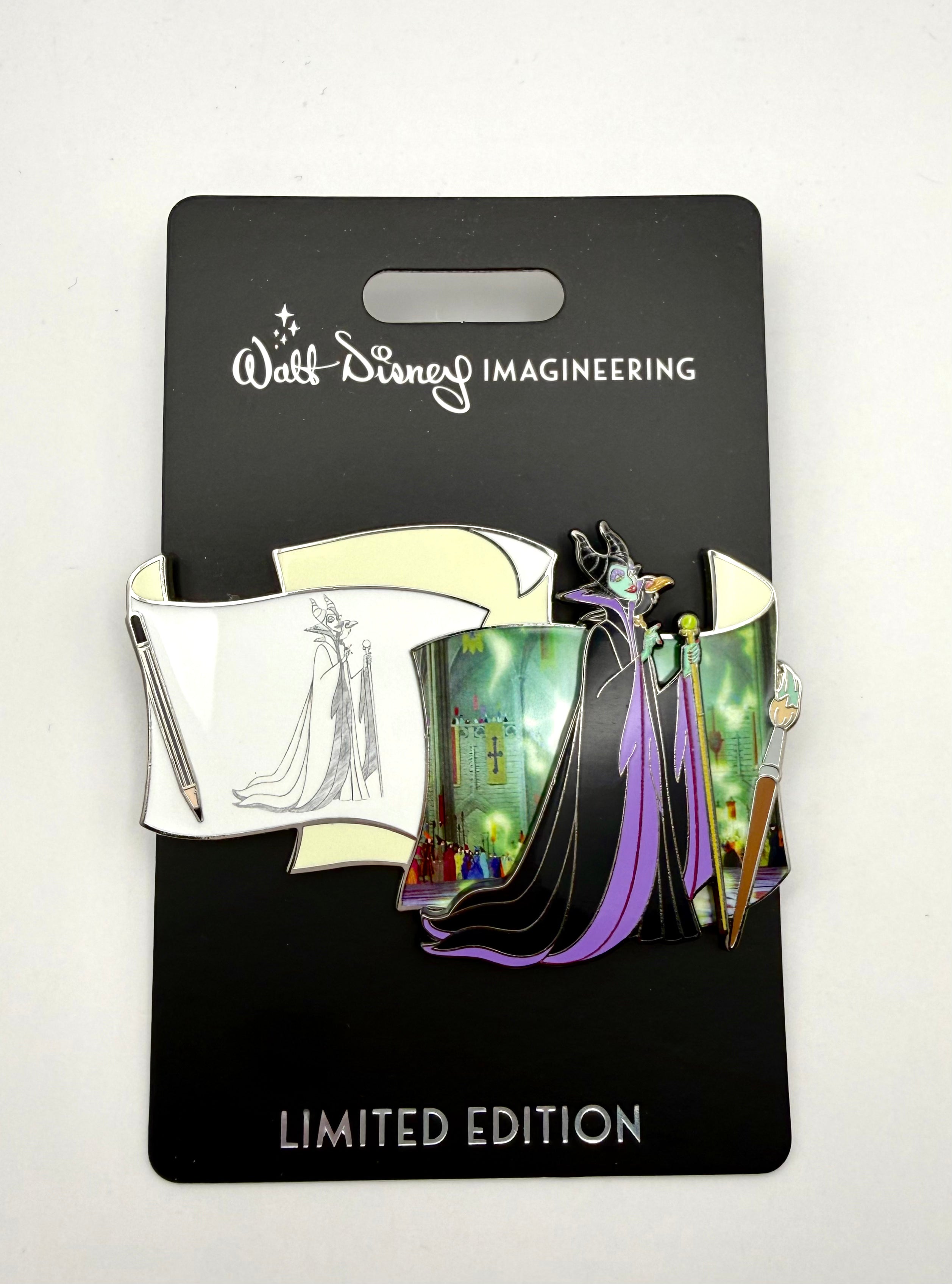 Disney Imagineering Maleficent Off the Page Pin