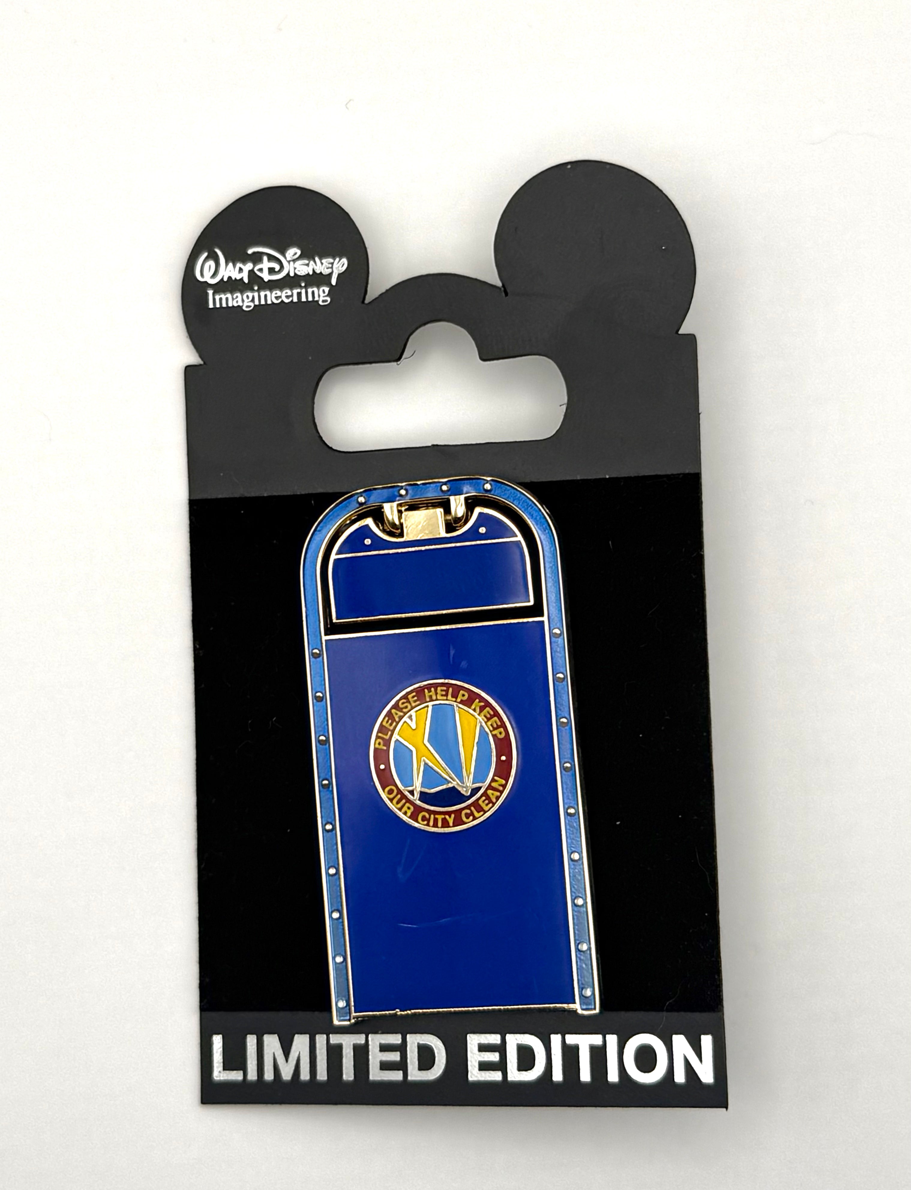 Walt Disney Imagineering WDI DCA Hollywood Pictures Backlot Trash Can Pin LE 200