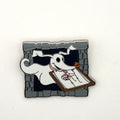 Disney Zero A Drawing Of Santa Jack Nightmare Before Christmas Pin