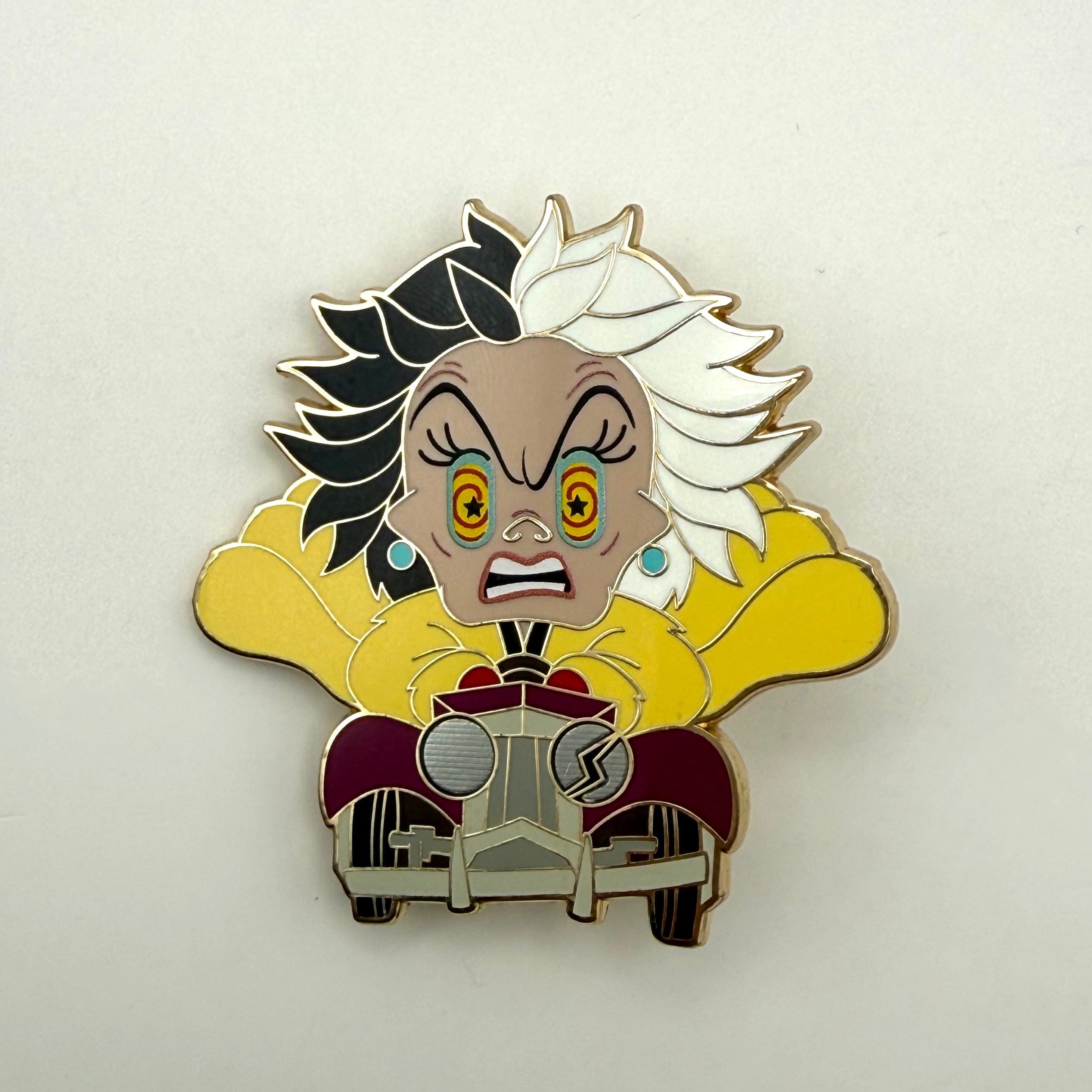 WDI MOG 101 Dalmatians Adorbs - Cruella Deville In Car Crazy Super Chaser LE200