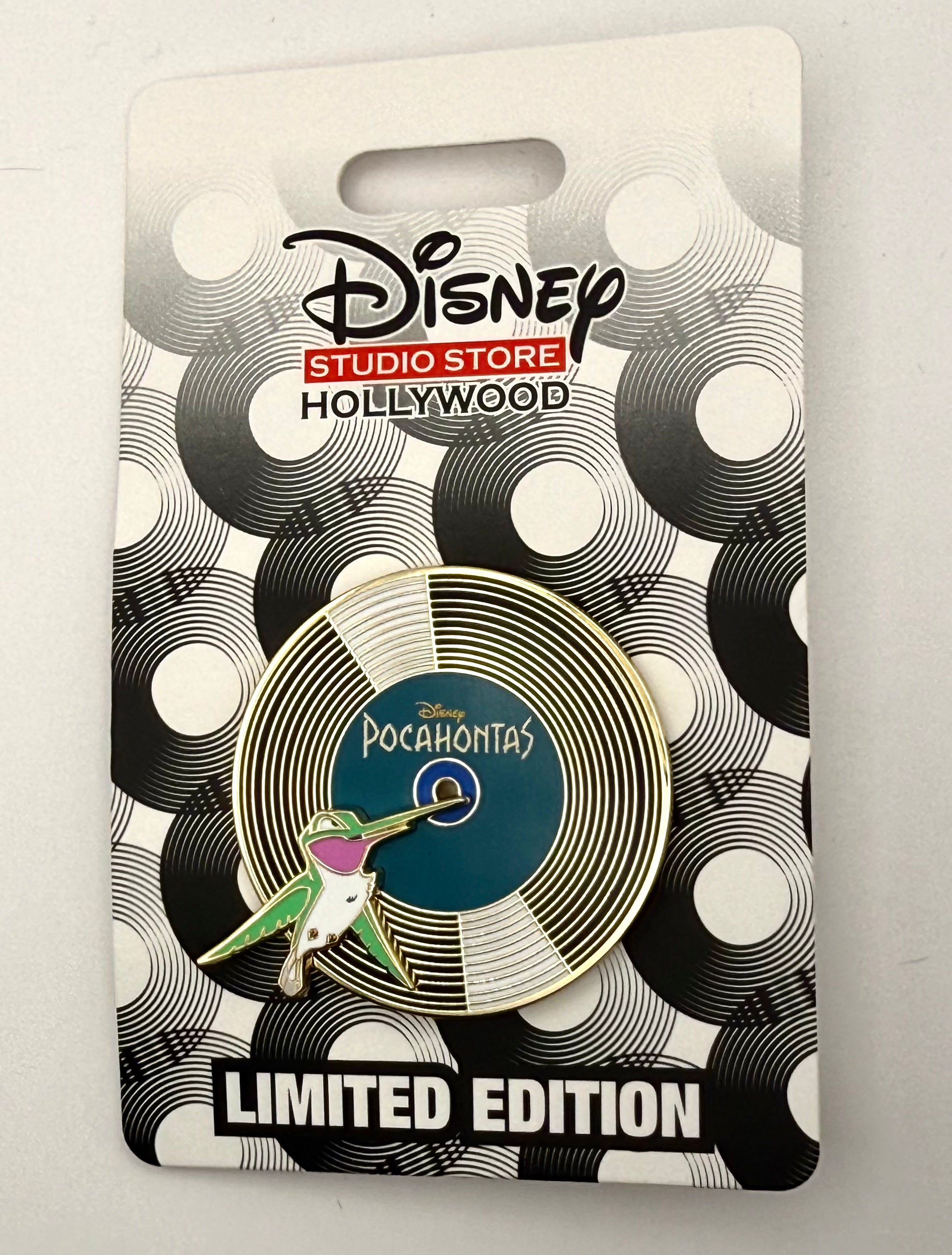 2026 Disney DSSH PIN Vinyl Records Series Pocahontas Flit LE 400 D23