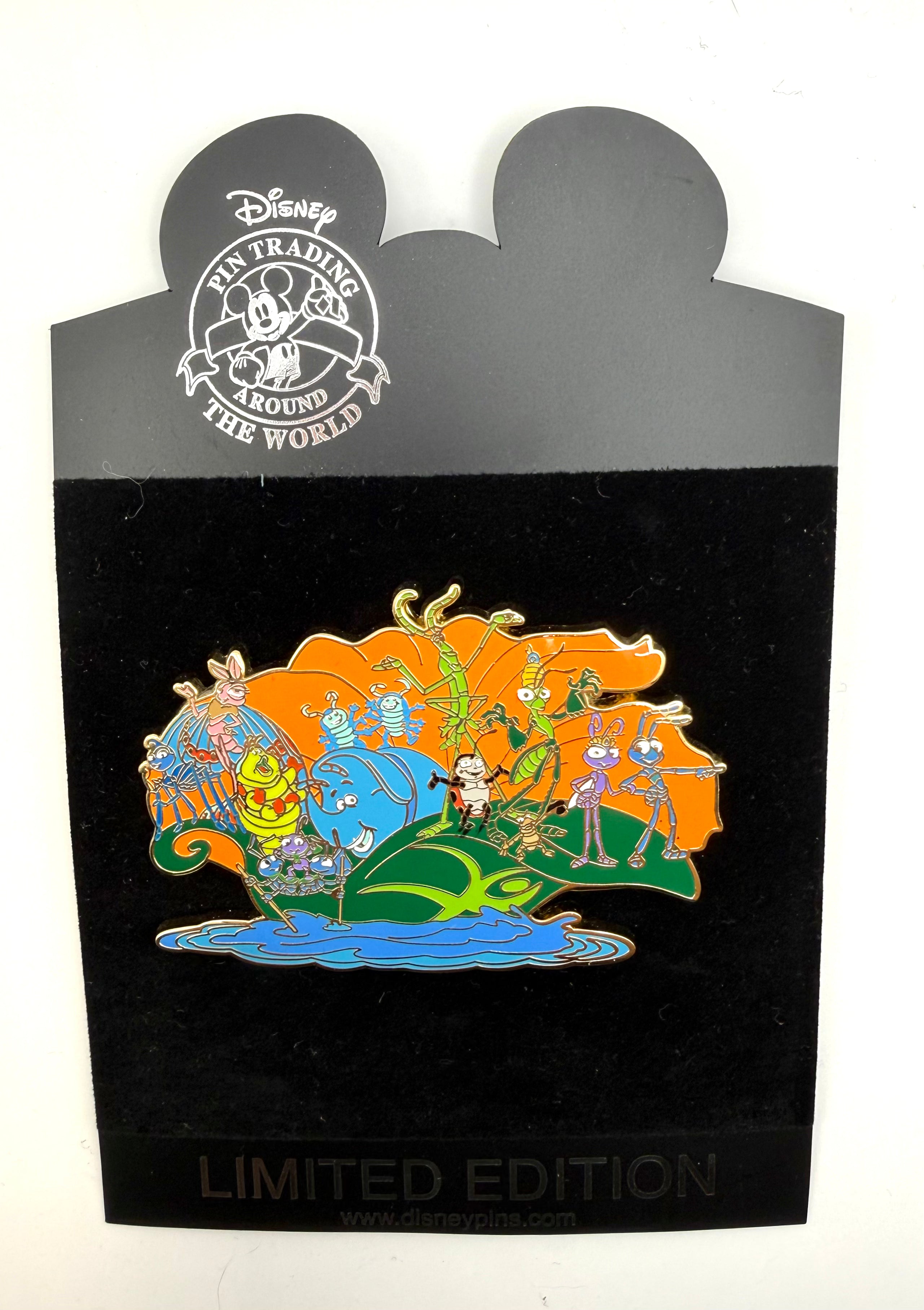 DS Disney Shopping Bug's Life Flik Atta Heimlich Dot Francis Rafting Pin 54507