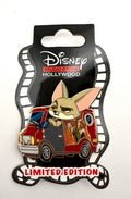 2026 Disney DSSH D23 Pin Zootopia Cars 10th Anniversary Finnick LE 300