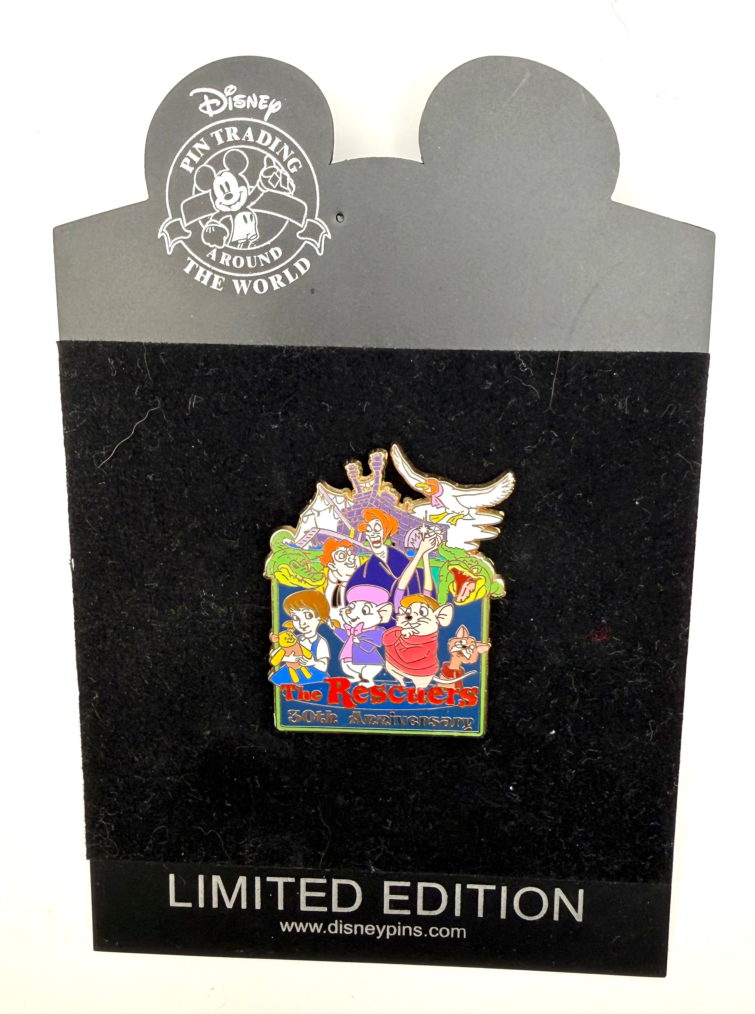 30th Anniversary Cluster
The Rescuers Anniversaries
Disney Store US Pin