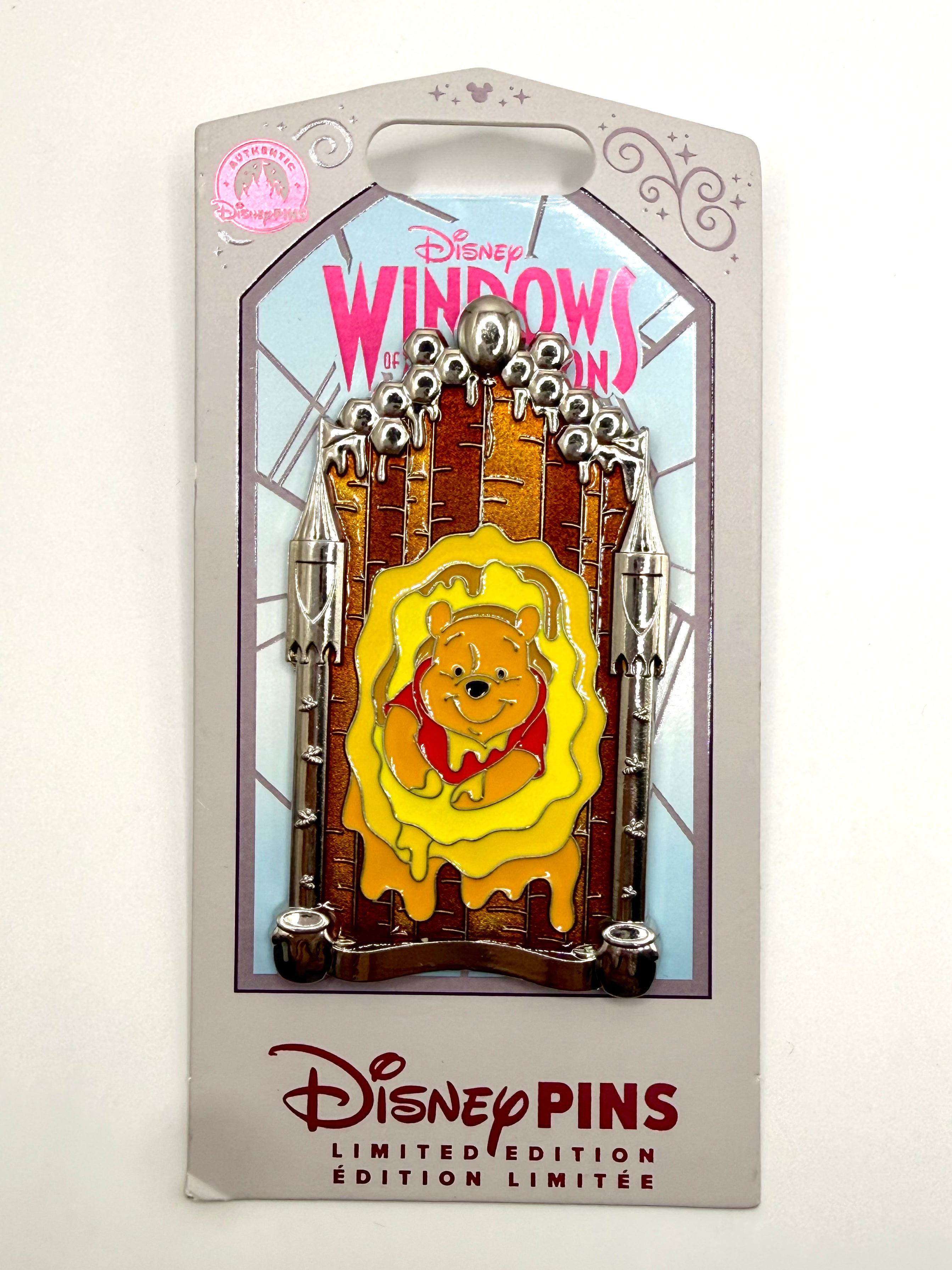 Winnie The Pooh Window Of Attraction Limited Edition 2500 Disney Pin