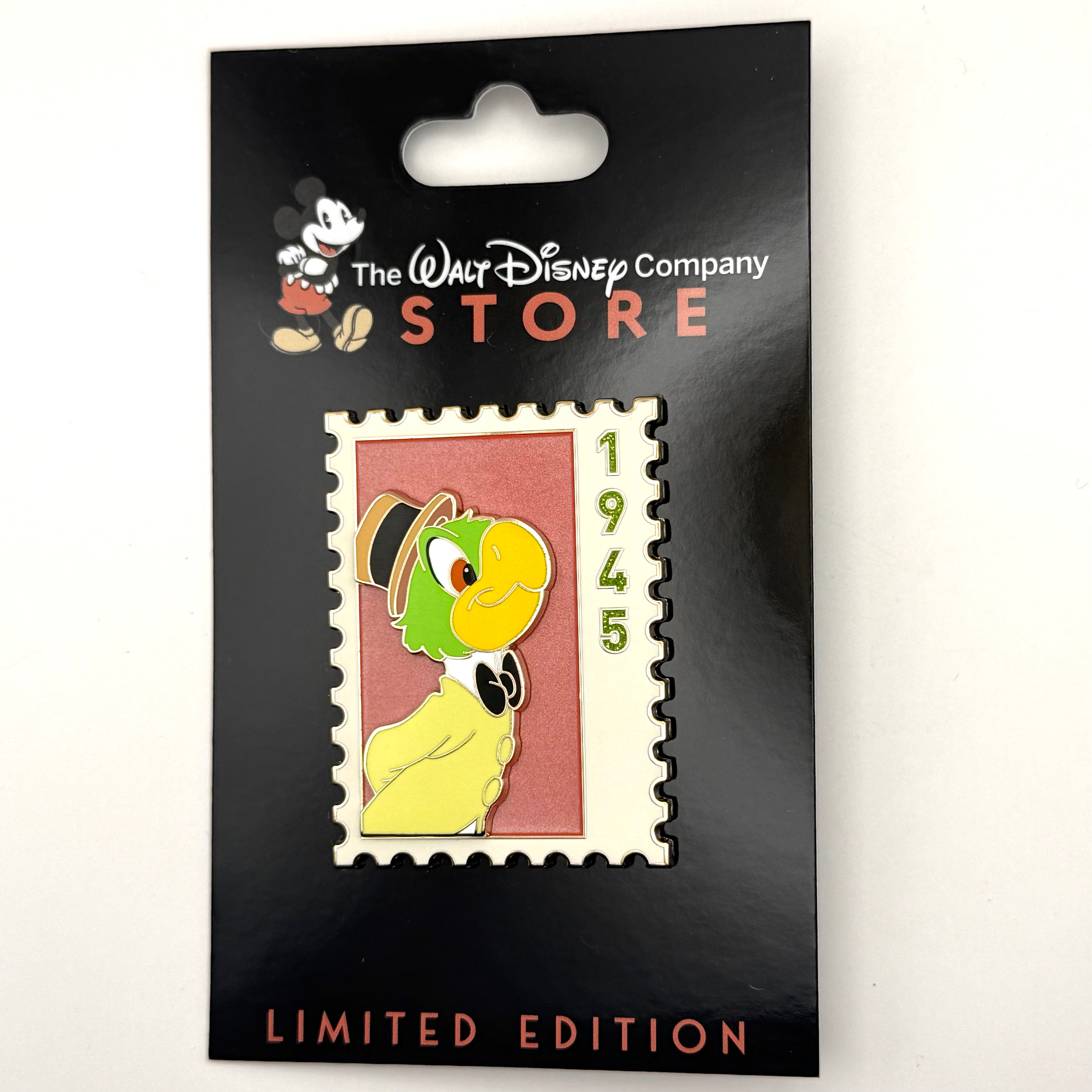 Disney DEC TWDC Commemorative Animal Stamps Jose Carioca LE 300 Pin