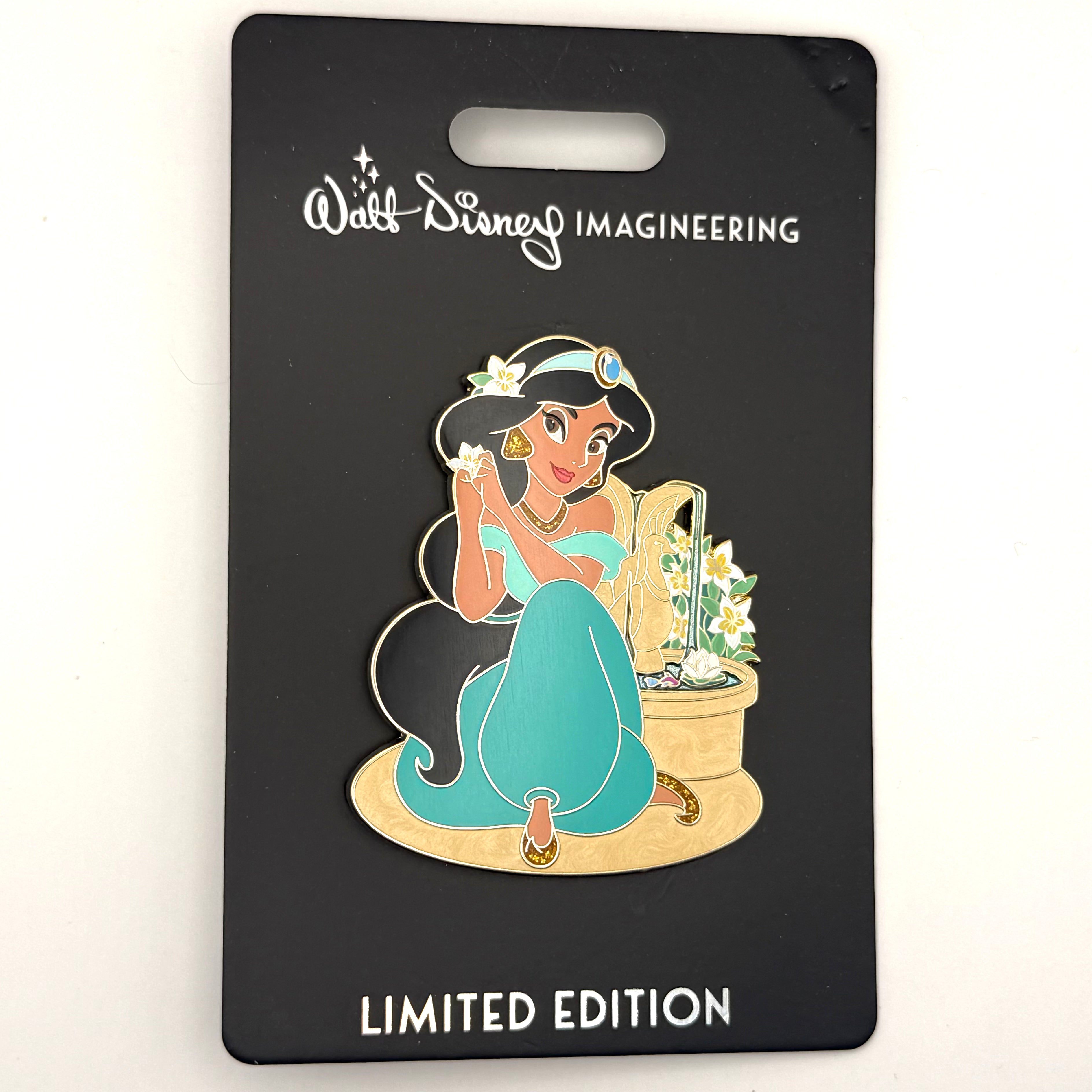 Disney WDI MOG Jasmine Aladdin Princess Flower Girl Pin LE 300