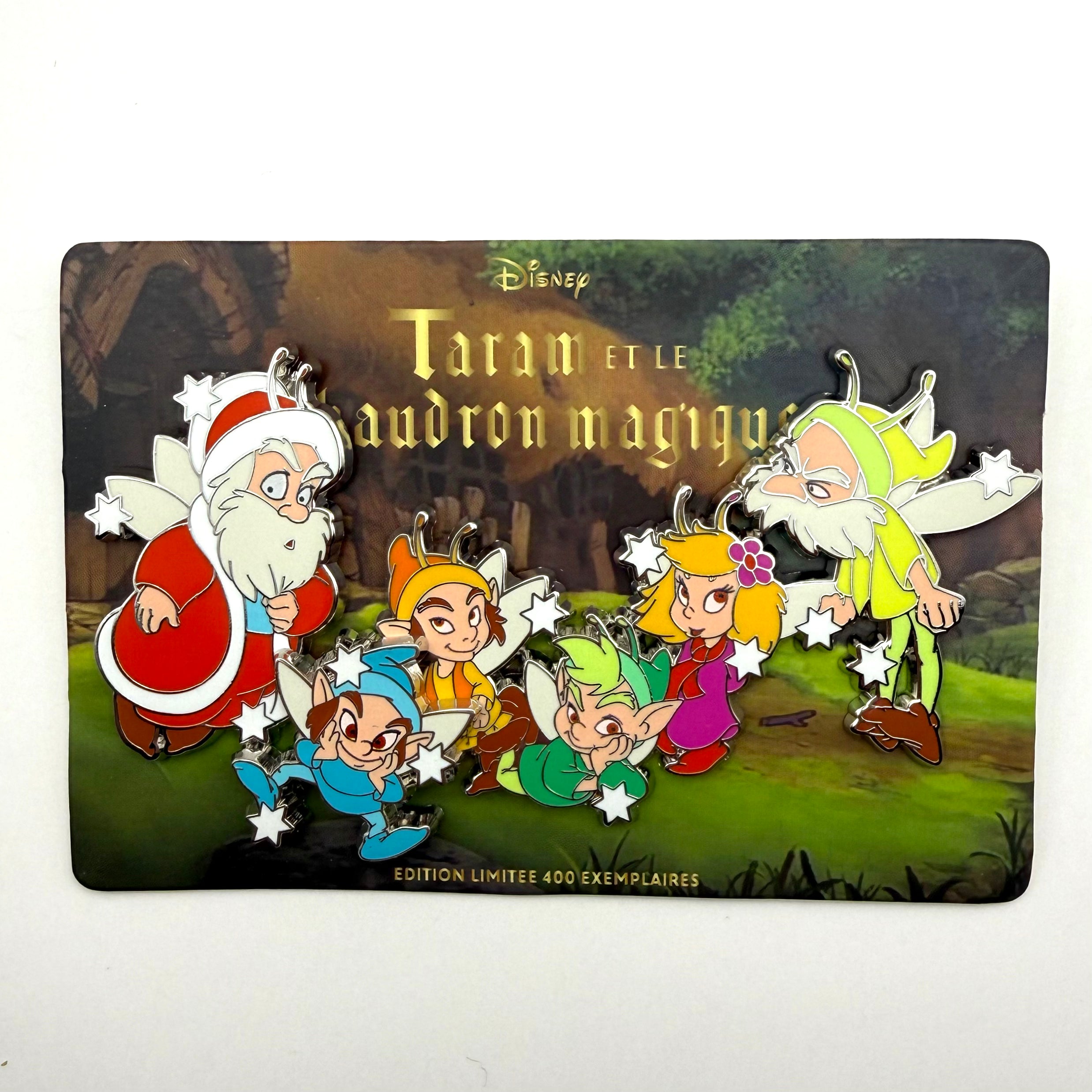 DLP DLRP Paris Black Cauldron King Eidilleg & Fair Folk LE 400 Disney Pin