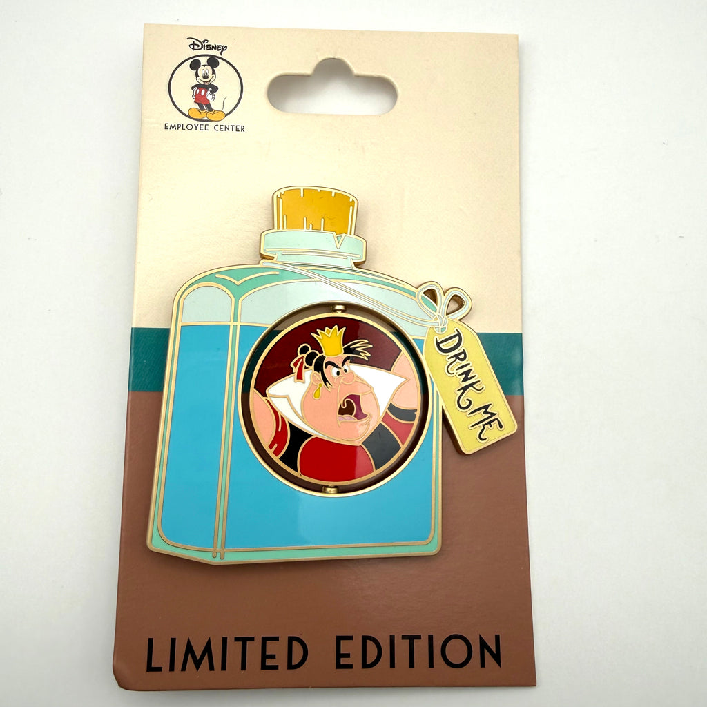 Disney DEC Employee Center Alice in Wonderland Drink Me Bottle pin LE 250