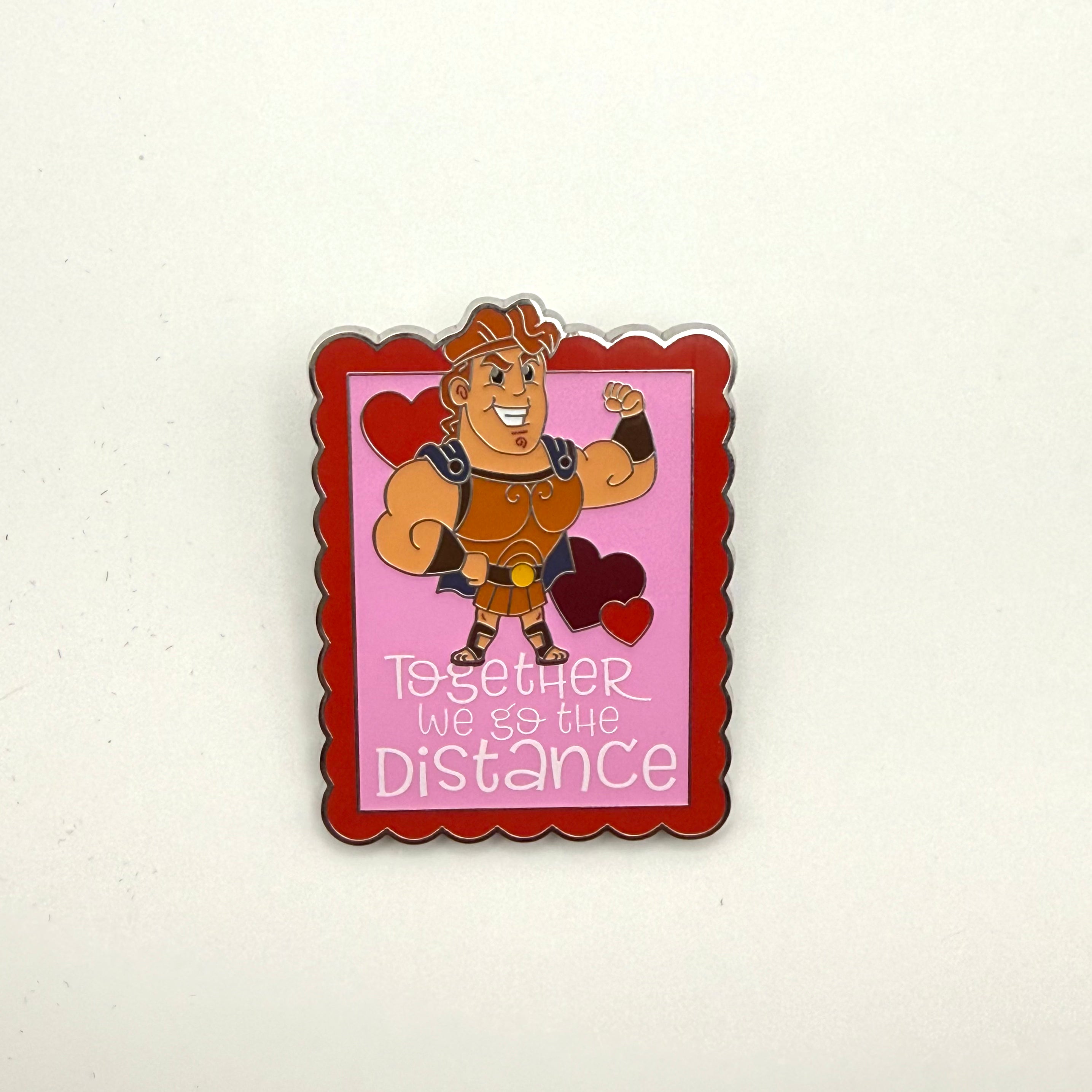 Disney Hercules Together We Go The Distance Valentine’s Day 2026 Mystery Box Pin