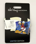 Disney WDI MOG Off The Page Donald and Daisy Pin LE 300