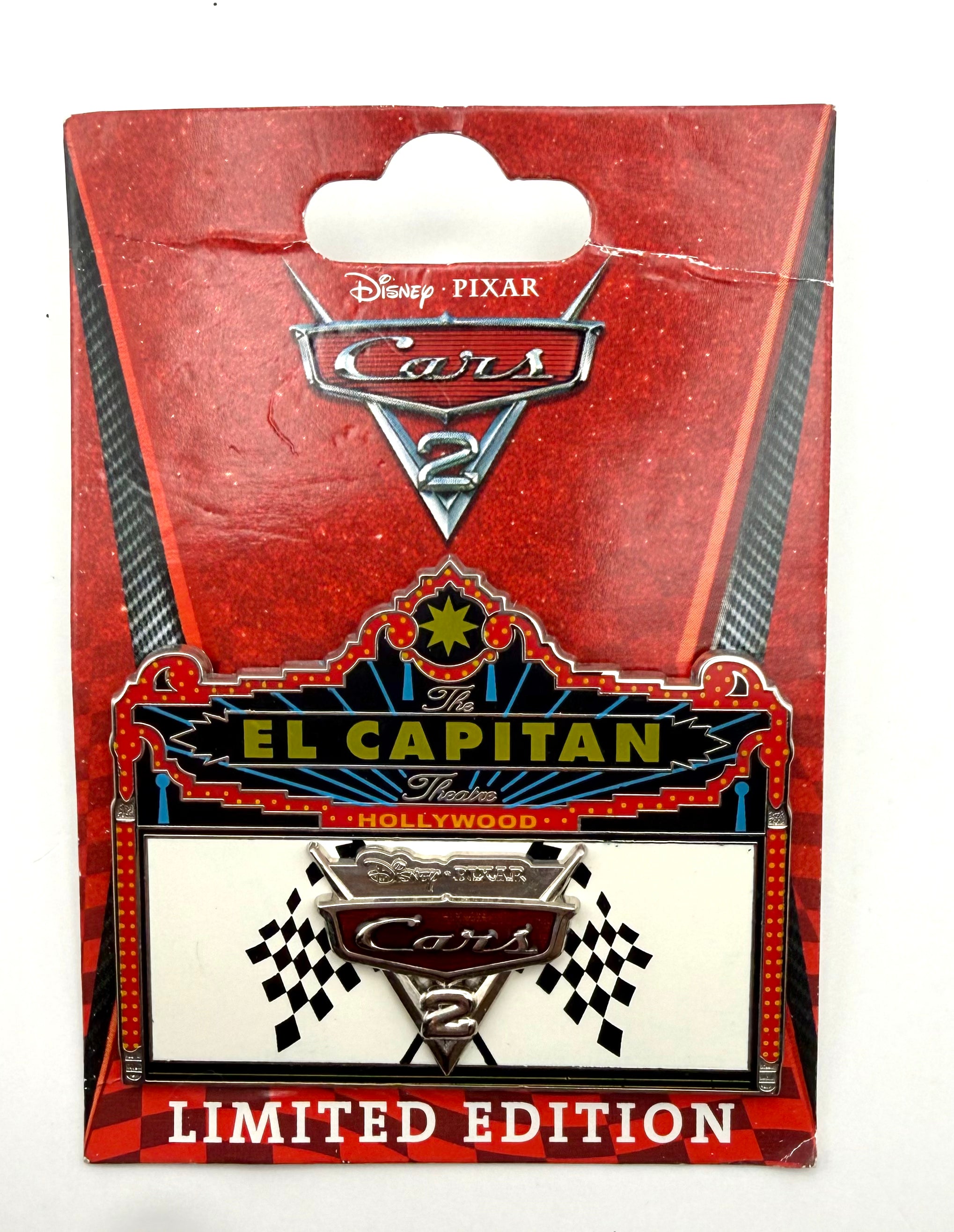 Disney Cars 2 Marquee Pin, DSF DSSH El Capitan LE 300