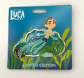 Disney WDI MOG Mickey's of Glendale Pixar Luca Human vs Sea Monster Stained Glass Pin
