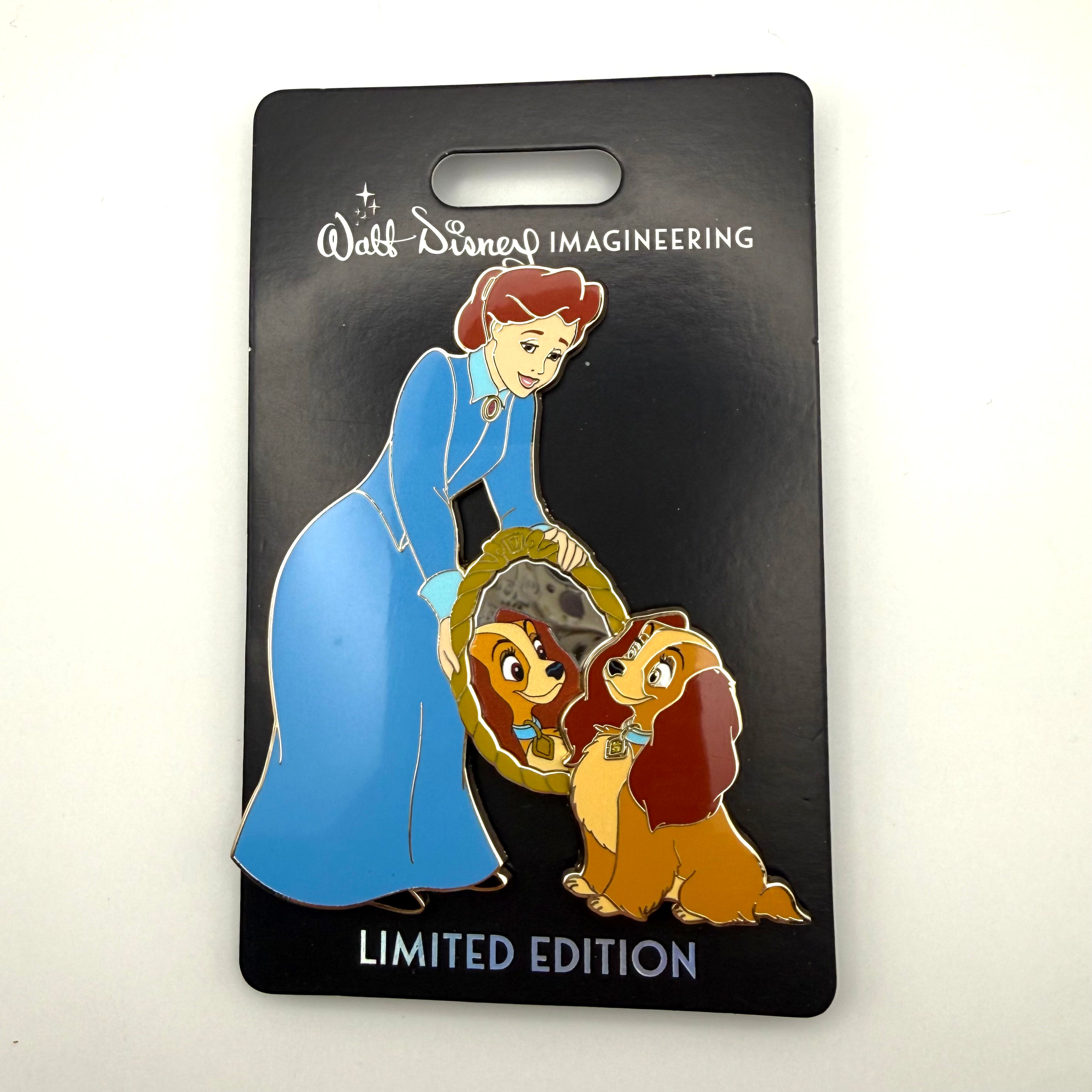 Disney WDI MOG Darling and Lady Lady and the Tramp Vanity Pin LE 300