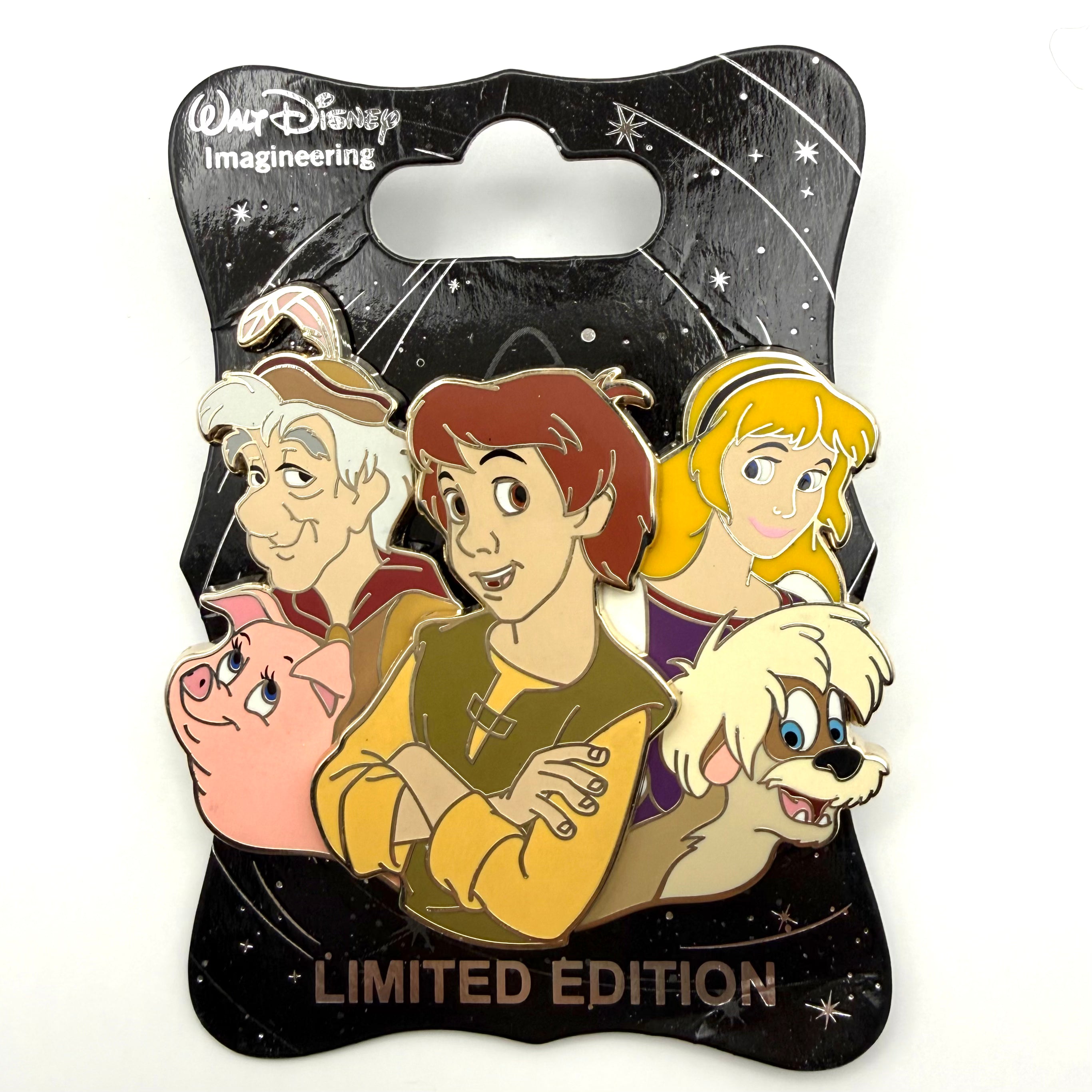 Disney WDI Black Cauldron Character Cluster Pin le 250
