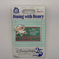 2025 Disney Parks Dining With Disney Pizzerizzo Hollywood Studios LE Pin Rizzo