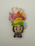WDI Adorbs! Mystery Pirates of the Caribbean Hat Thief Pirate LE 400 Chaser Pin
